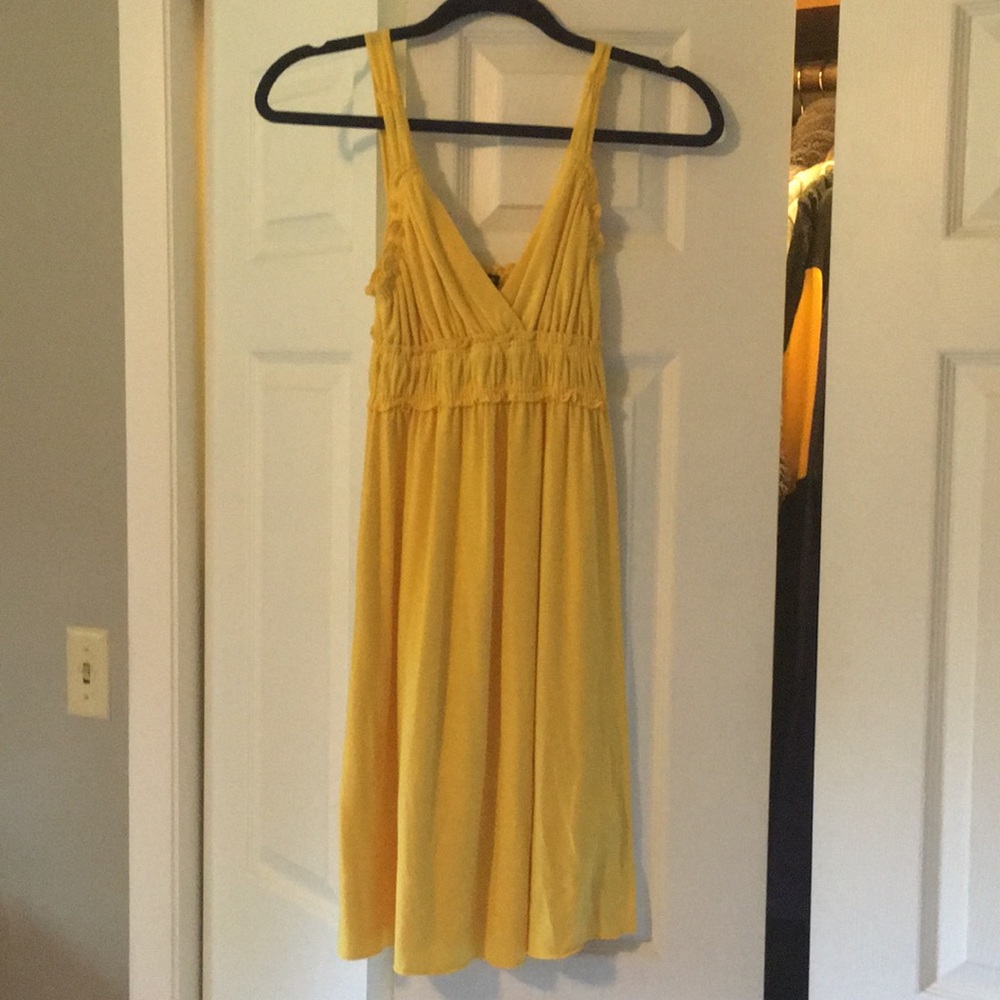 Yellow dress